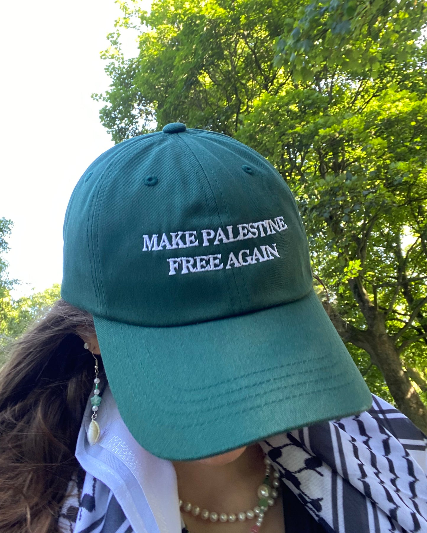 Make Palestine Free Again Dad Hat