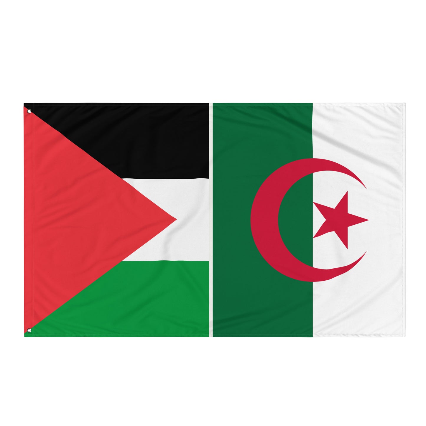 Palestine-Algeria Flag