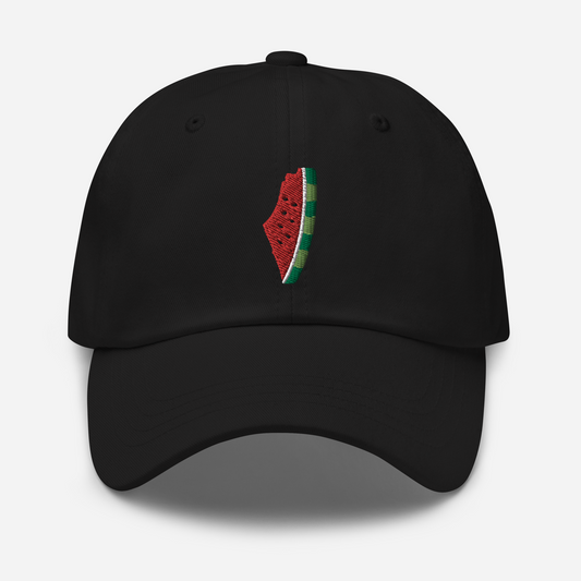 Palestine Watermelon Map Dad Hat