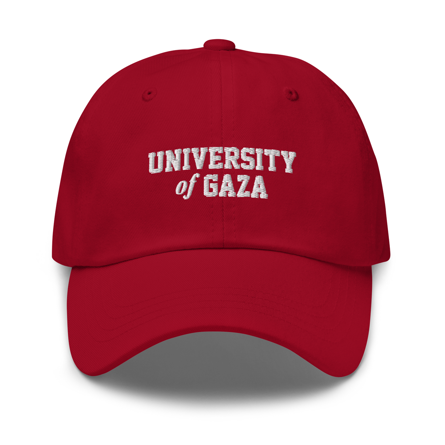 University of Gaza Embroidered Dad Hat