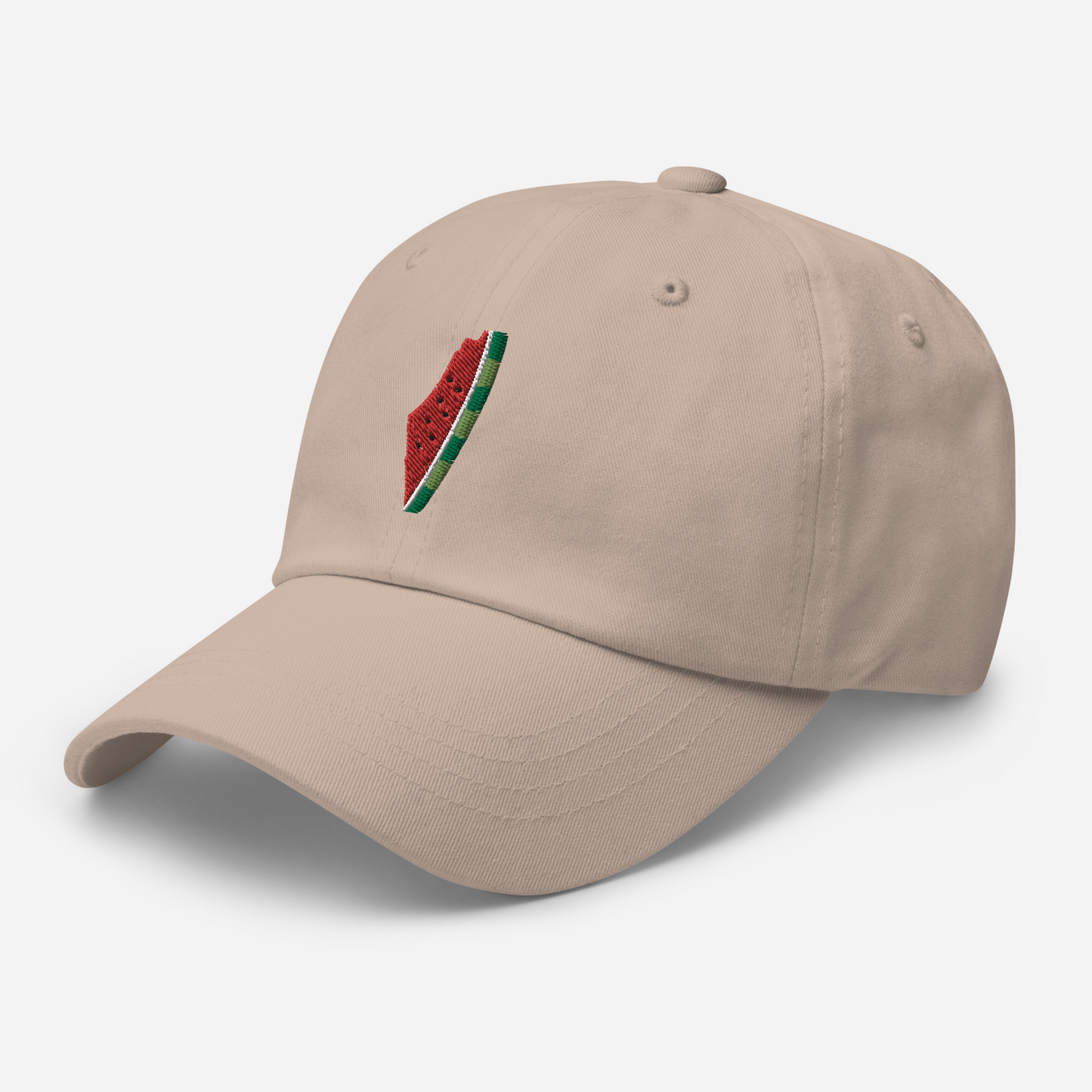 Palestine Watermelon Map Dad Hat