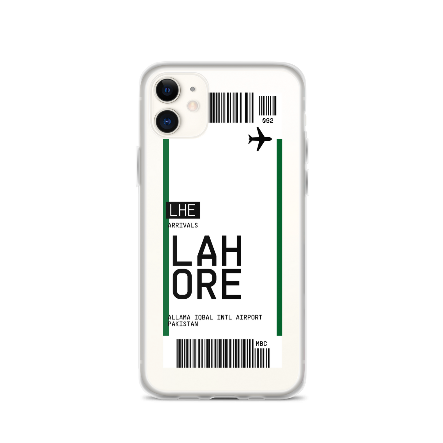 Lahore Ticket iPhone® Case