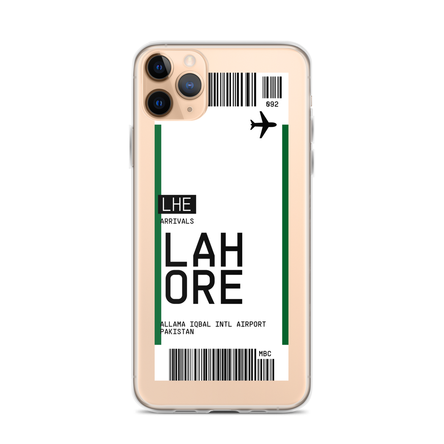 Lahore Ticket iPhone® Case