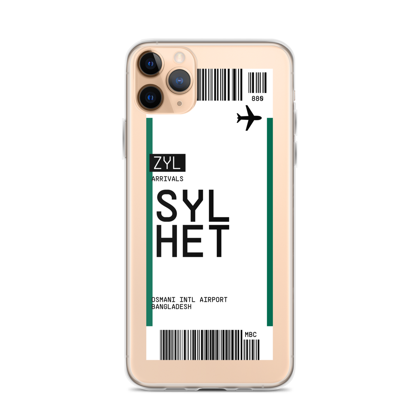 Sylhet Ticket iPhone® Case