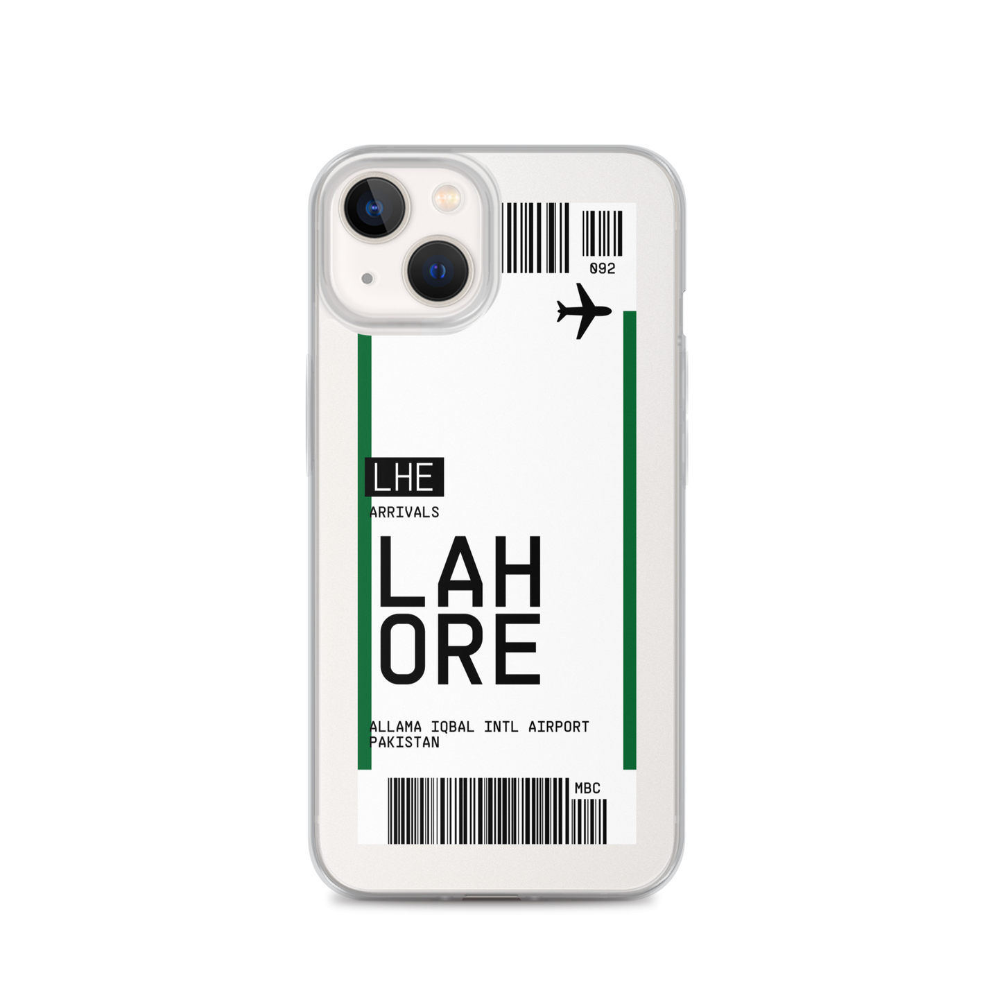 Lahore Ticket iPhone® Case