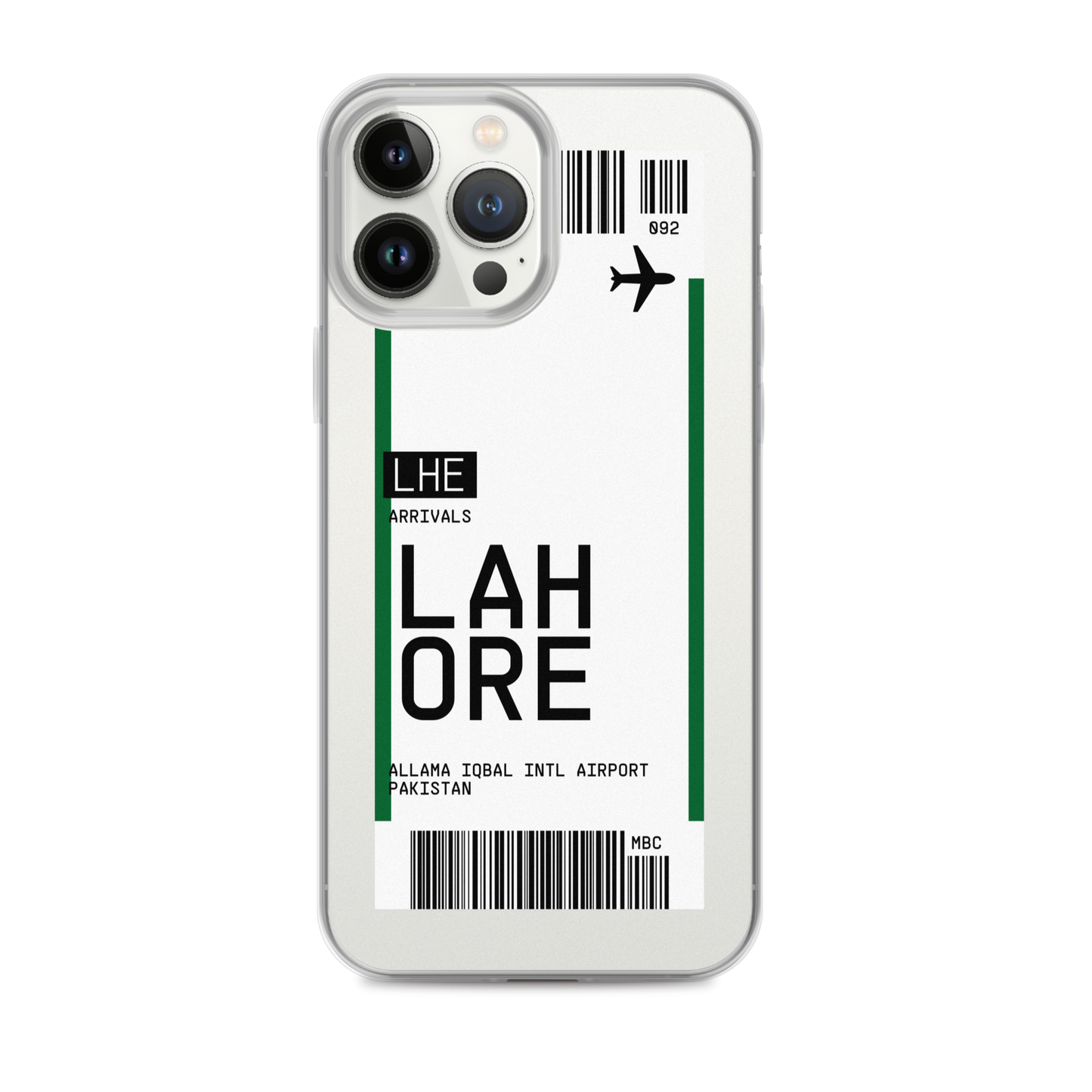 Lahore Ticket iPhone® Case