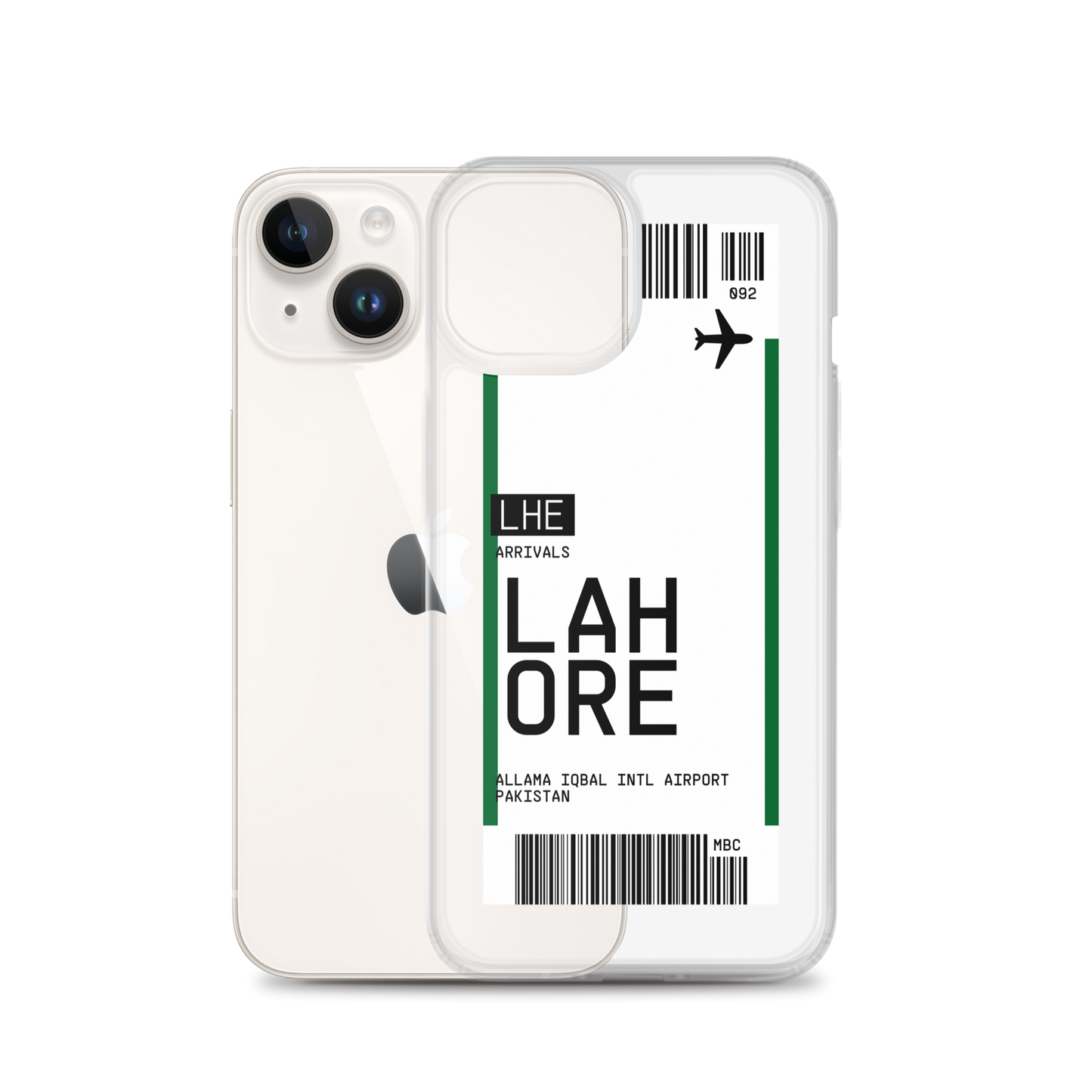 Lahore Ticket iPhone® Case