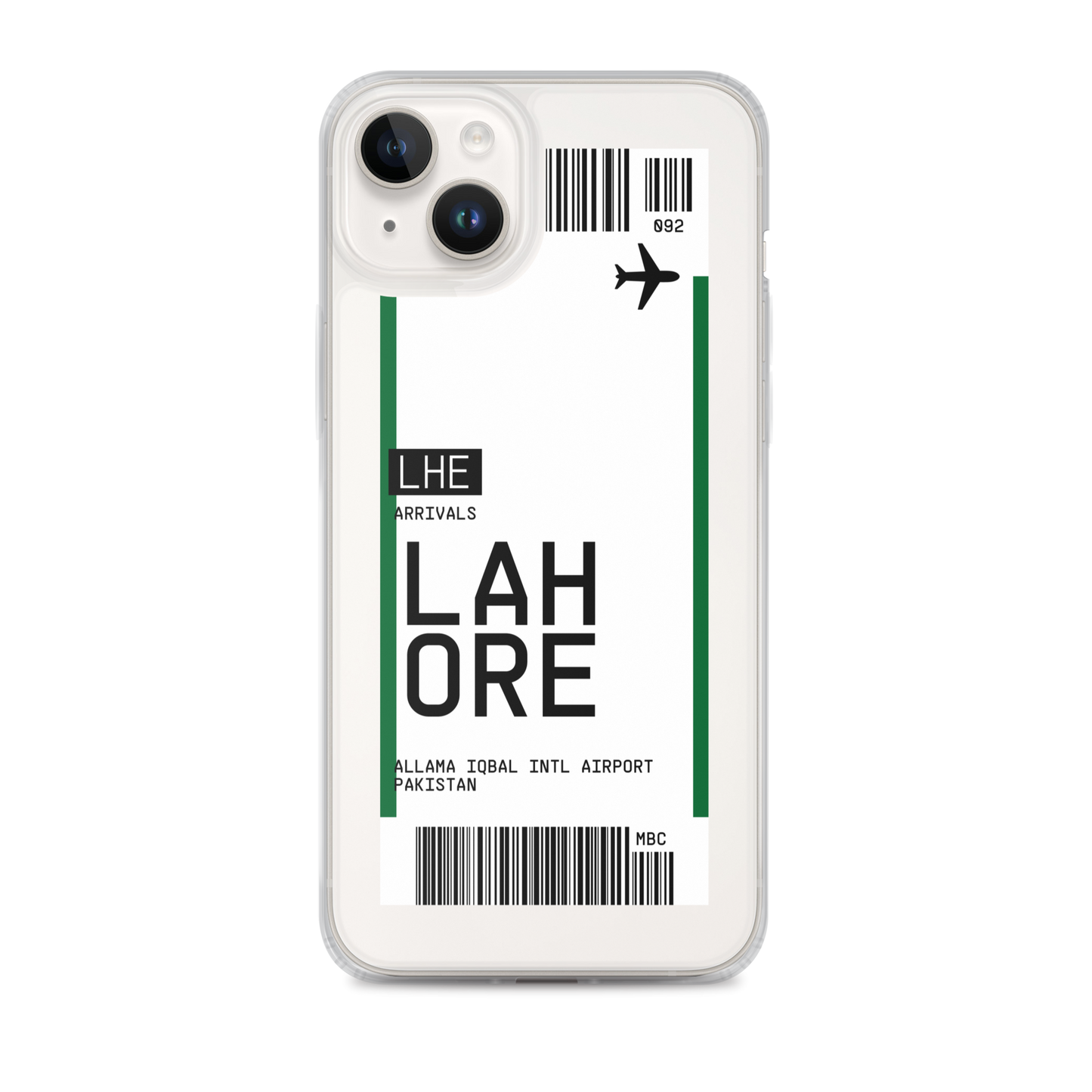 Lahore Ticket iPhone® Case