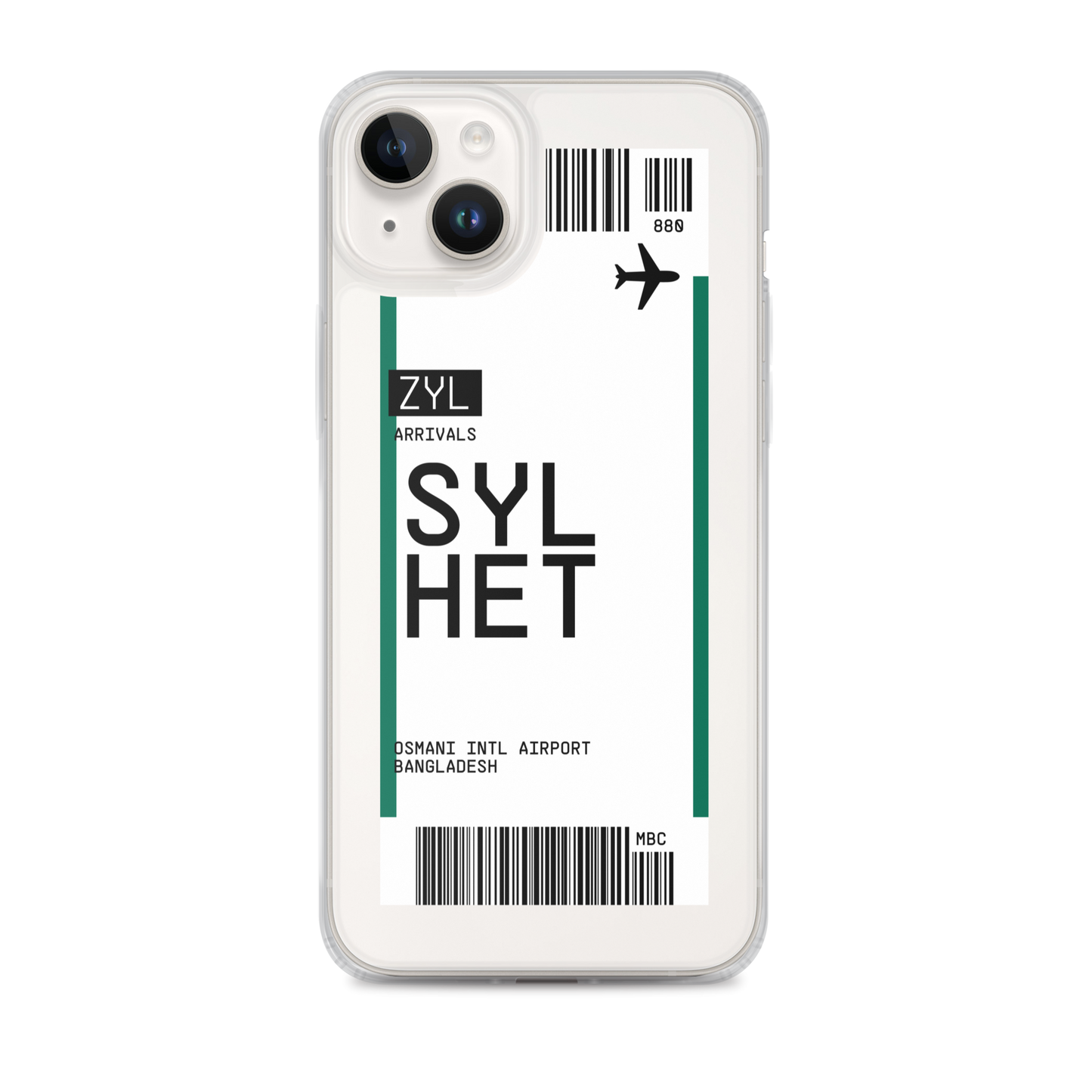 Sylhet Ticket iPhone® Case