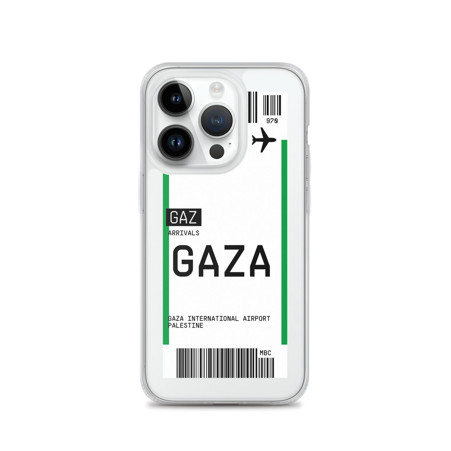 Gaza iPhone® Ticket Phone Case
