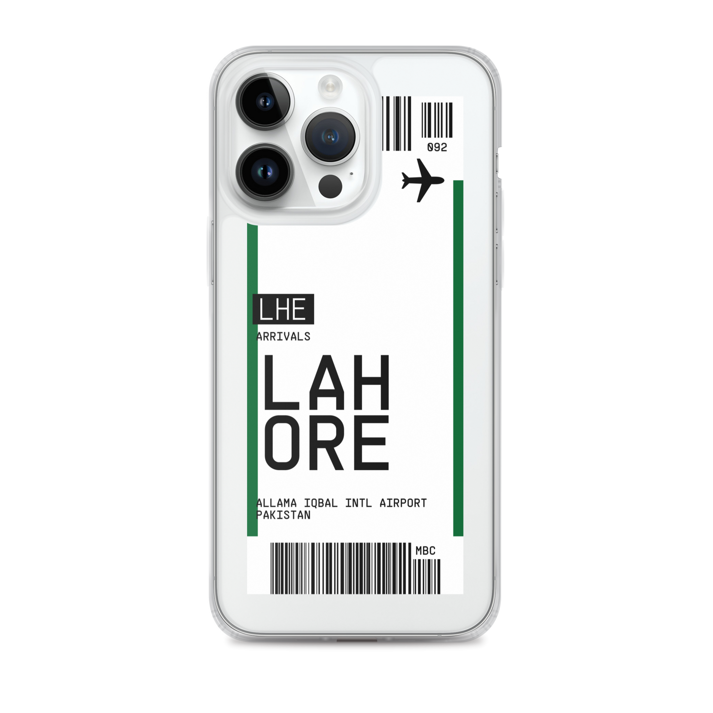 Lahore Ticket iPhone® Case