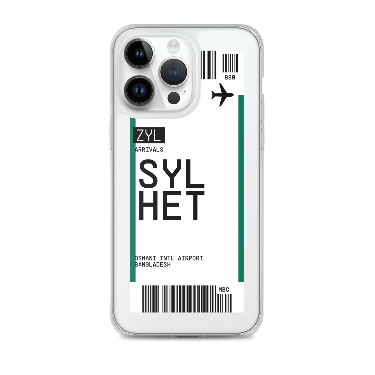 Sylhet Ticket iPhone® Case