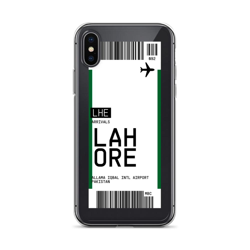 Lahore Ticket iPhone® Case