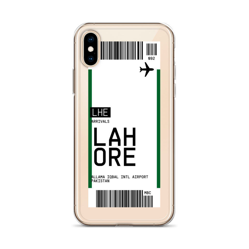 Lahore Ticket iPhone® Case