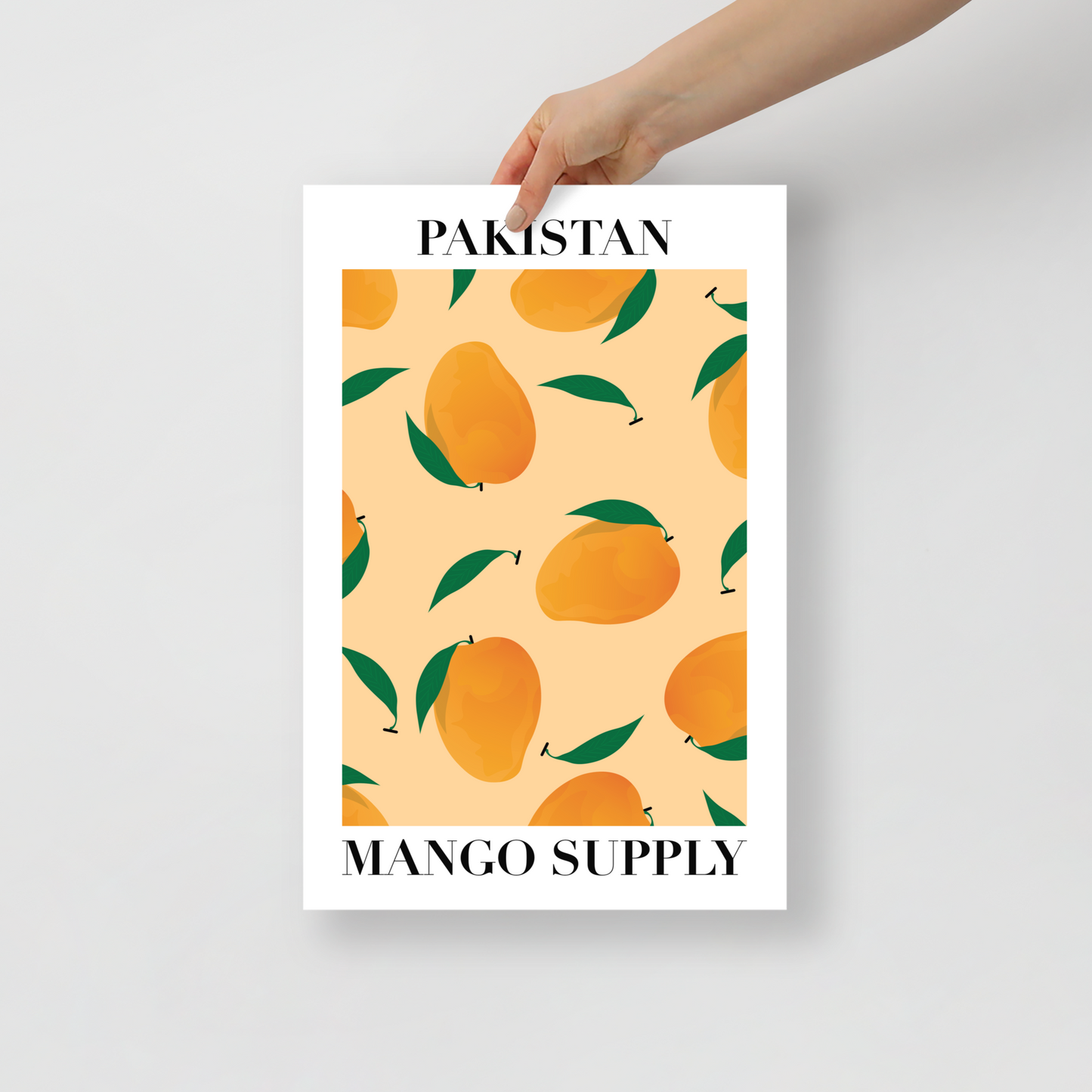 Pakistan Mango Supply Poster