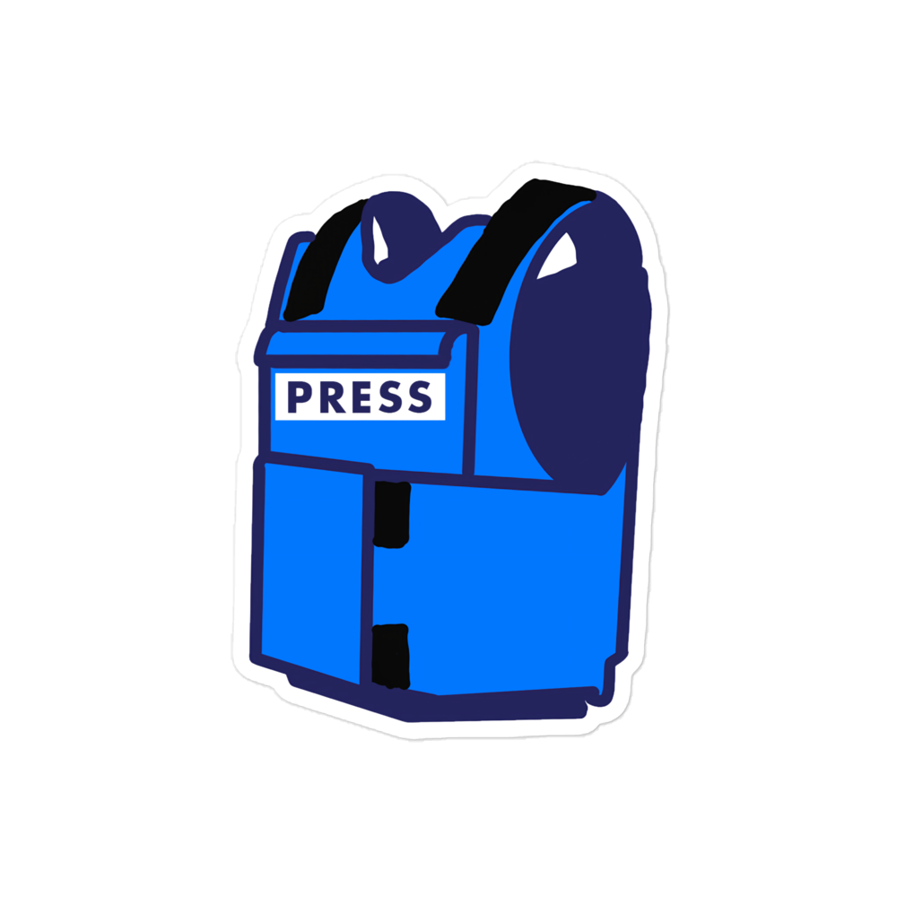 Press Jacket Sticker