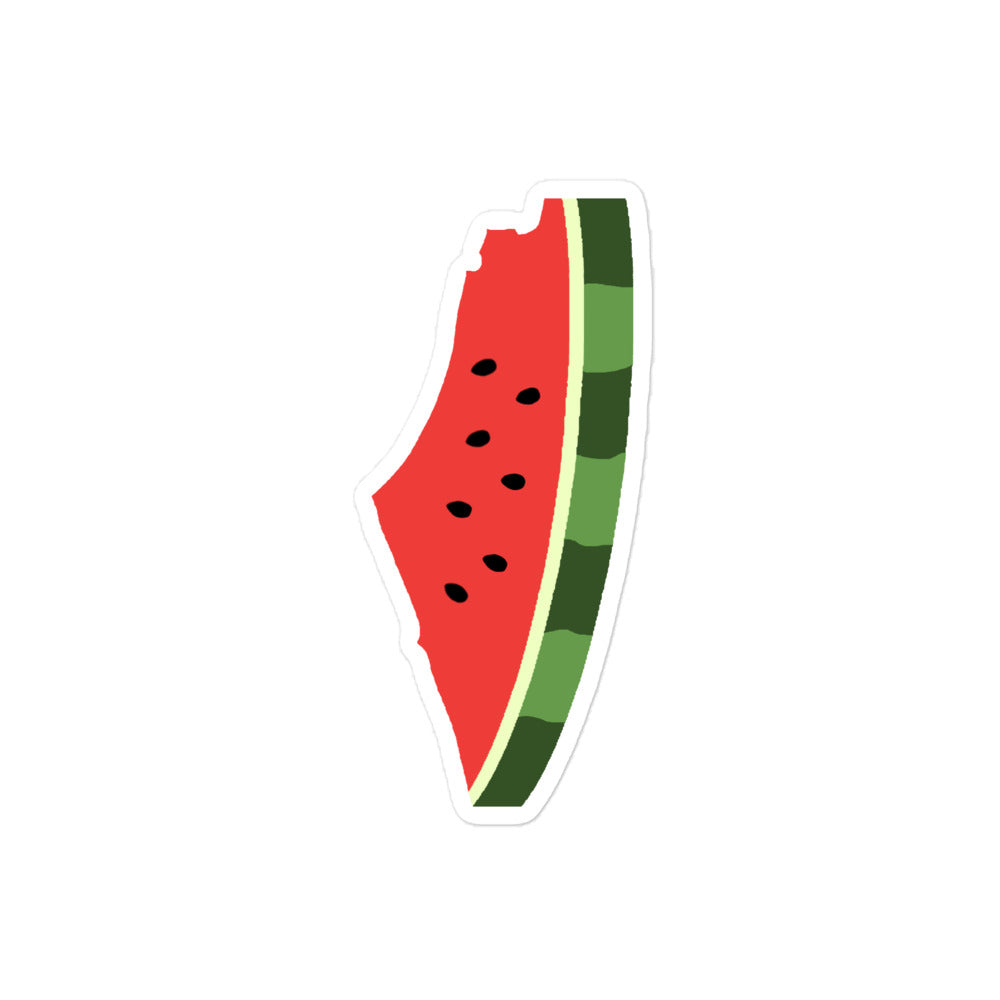 Palestine Watermelon Map Sticker