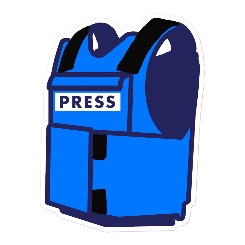 Press Jacket Sticker