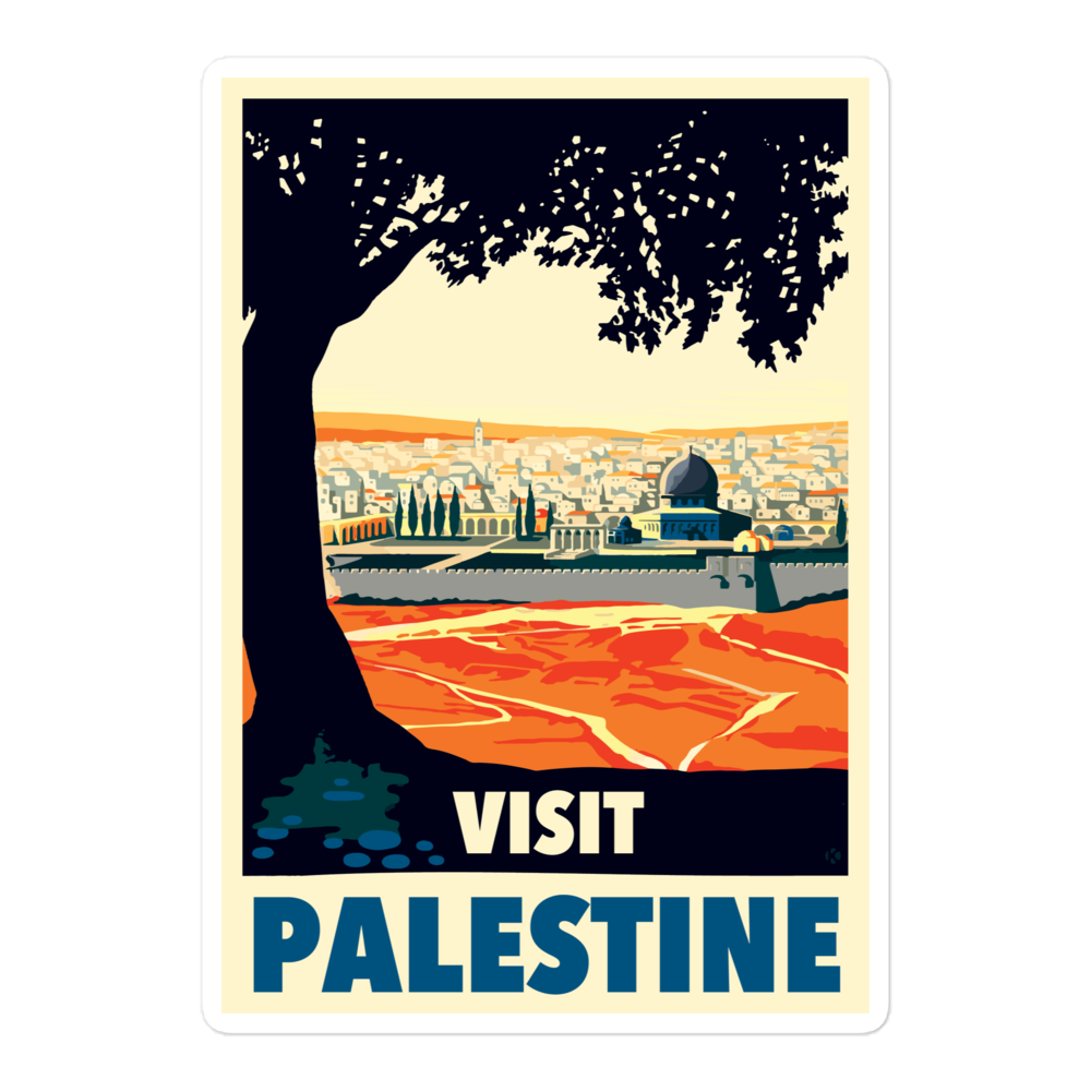 Visit Palestine Sticker