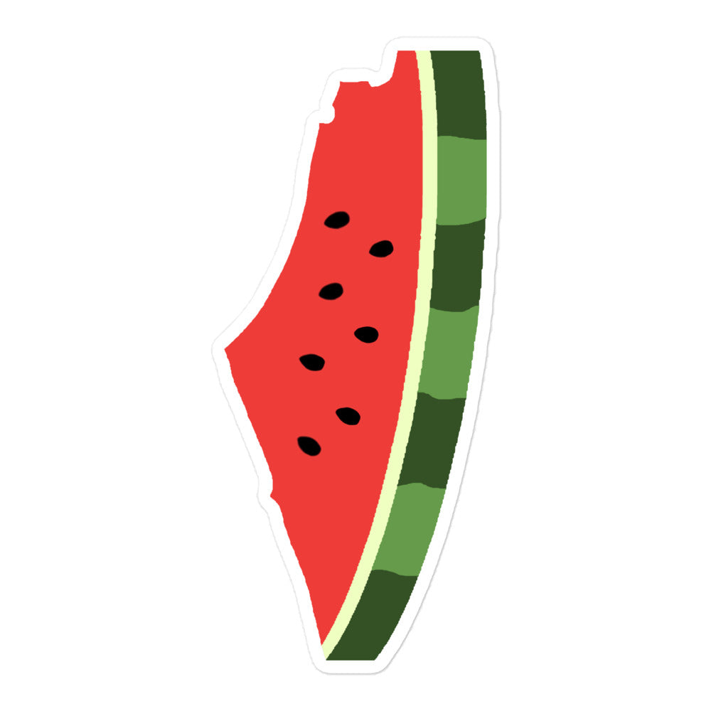 Palestine Watermelon Map Sticker