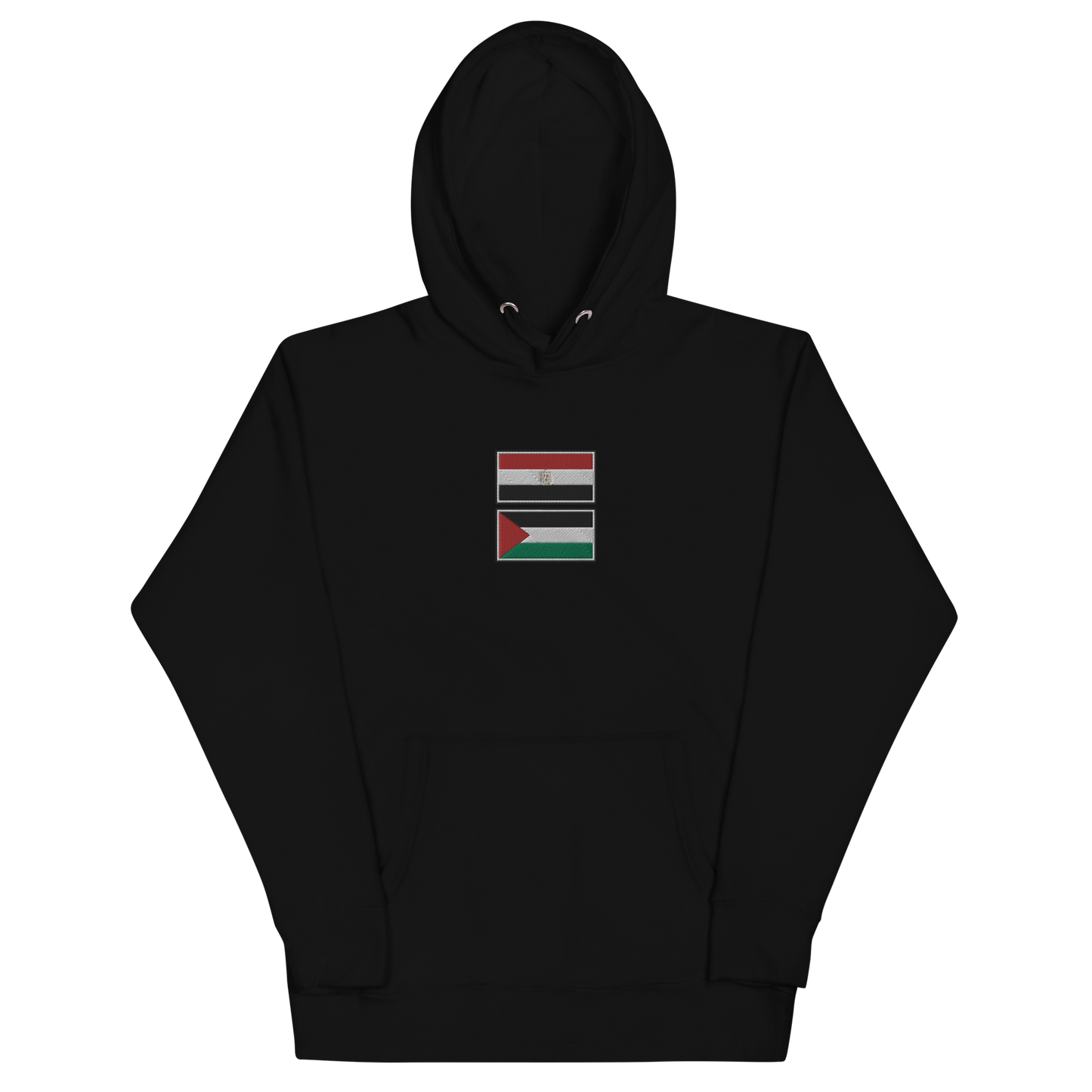 Egypt x Palestine Embroidered Unisex Hoodie