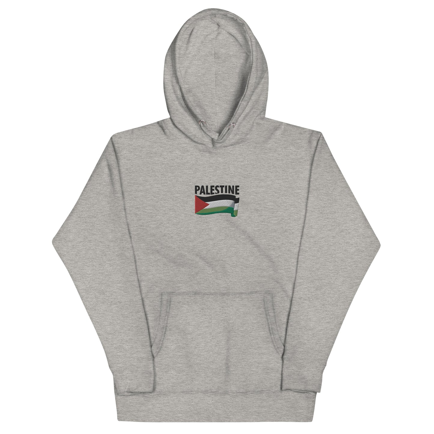 Palestine Flag Embroidered Unisex Hoodie