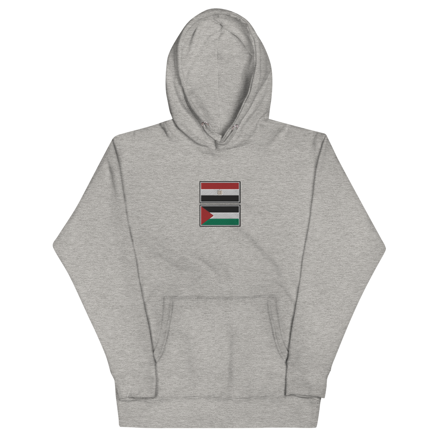 Egypt x Palestine Embroidered Unisex Hoodie