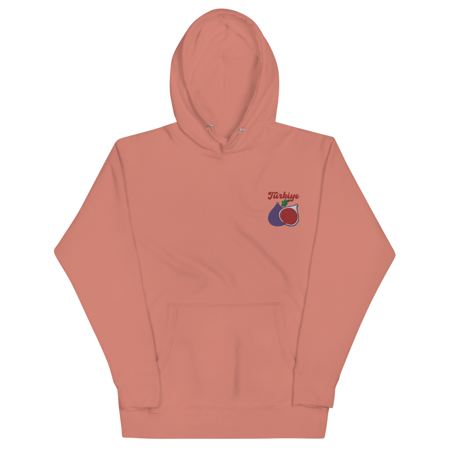 Türkiye Fig Embroidered Unisex Hoodie