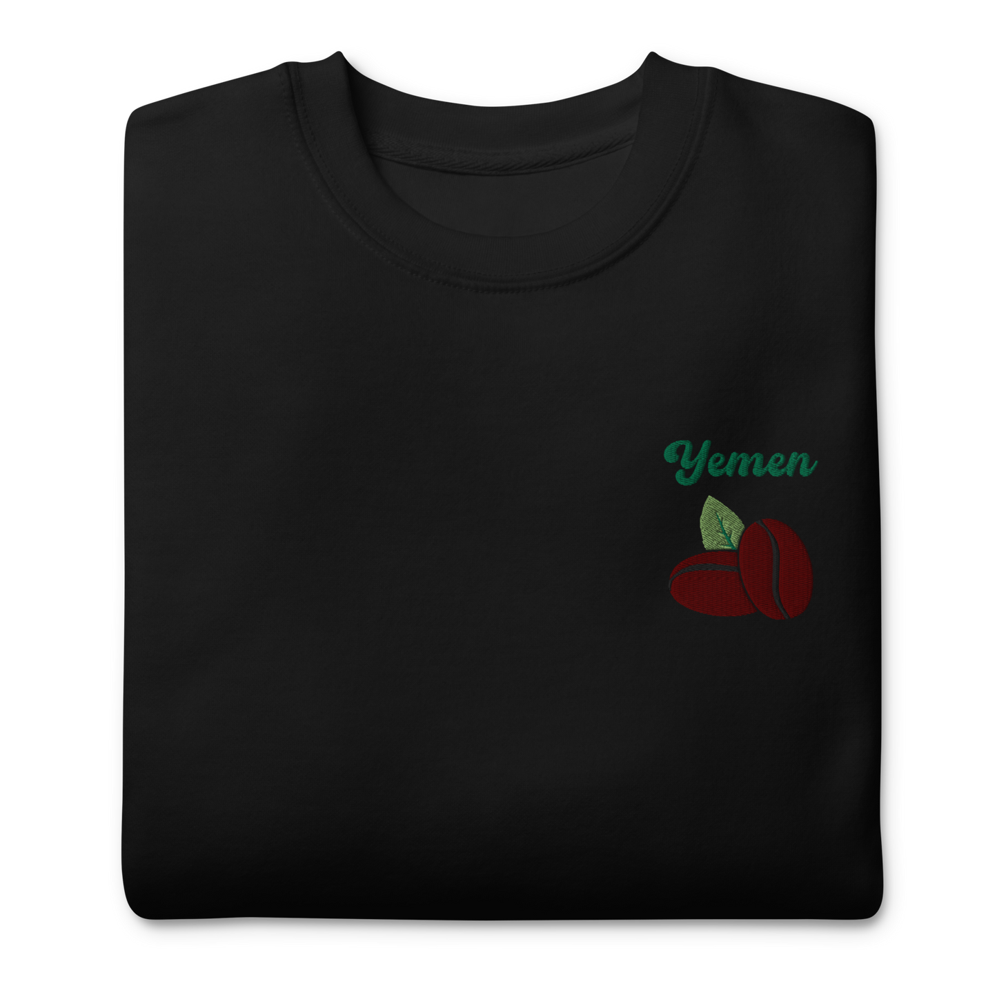 Yemen Coffee Embroidered Unisex Sweatshirt