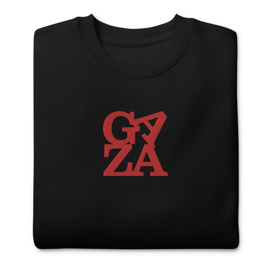 Gaza Embroidered Unisex Sweatshirt