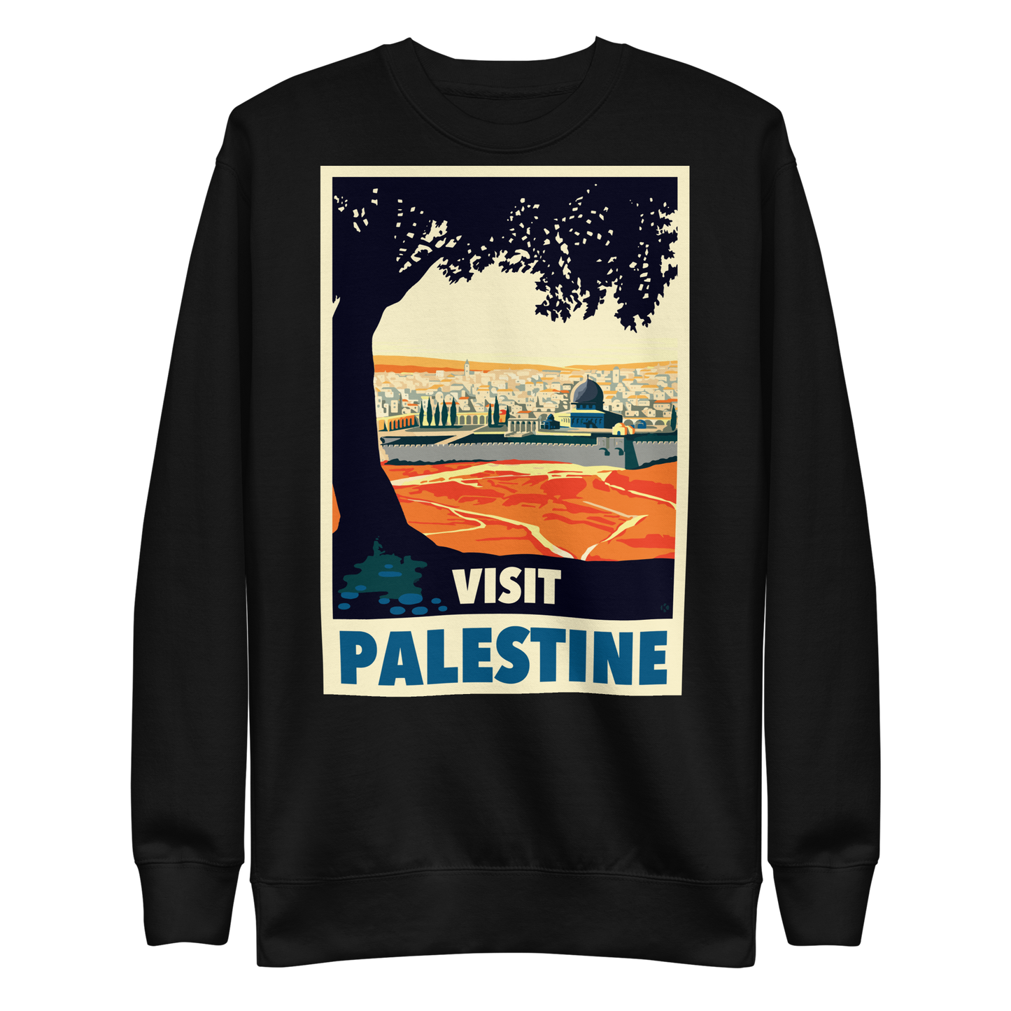 Visit Palestine Unisex Sweatshirt