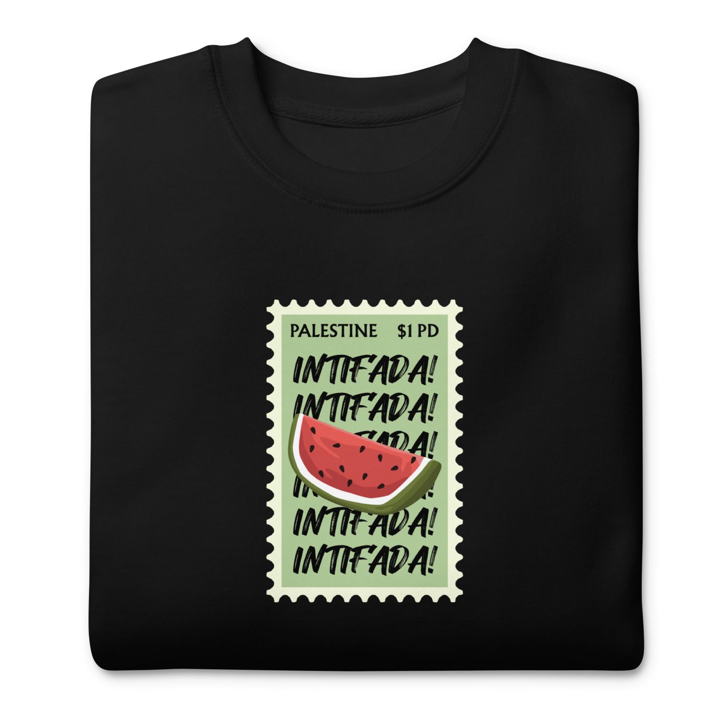 Palestine Stamp Unisex Sweatshirt