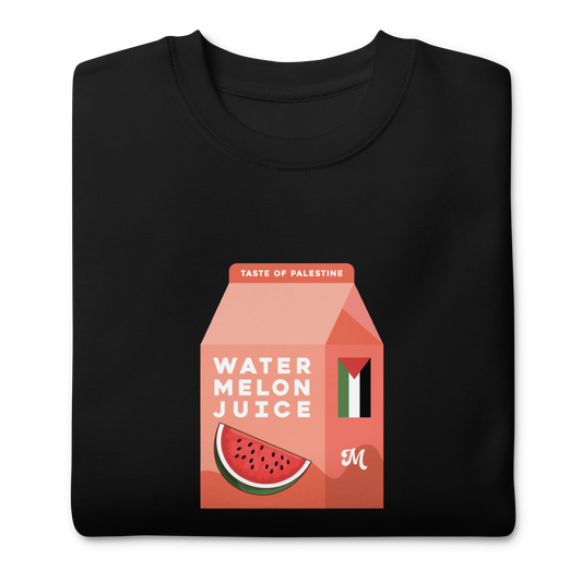 Palestine Watermelon Juice Unisex Sweatshirt