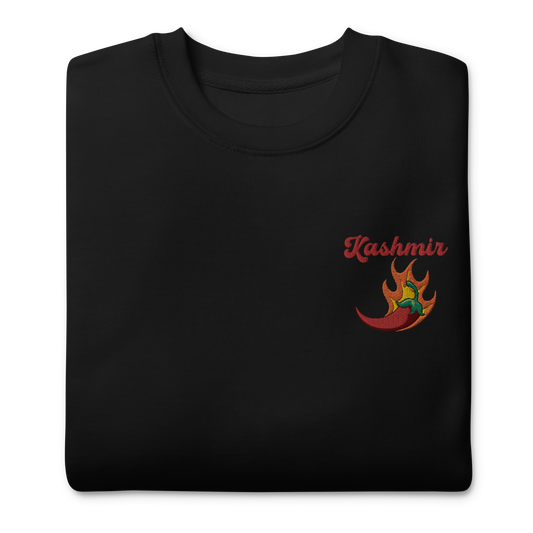 Kashmir Chilli Embroidered Unisex Sweatshirt