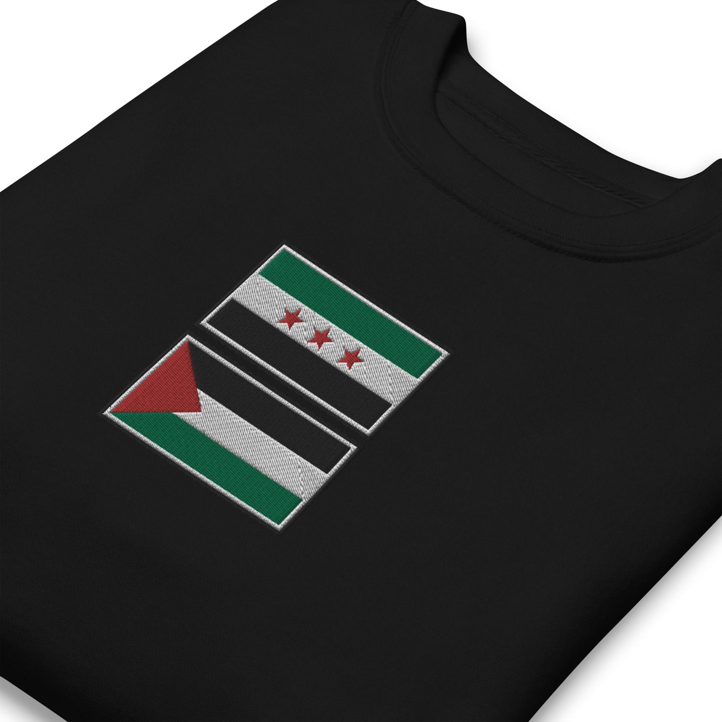 Syria x Palestine Embroidered Unisex Sweatshirt