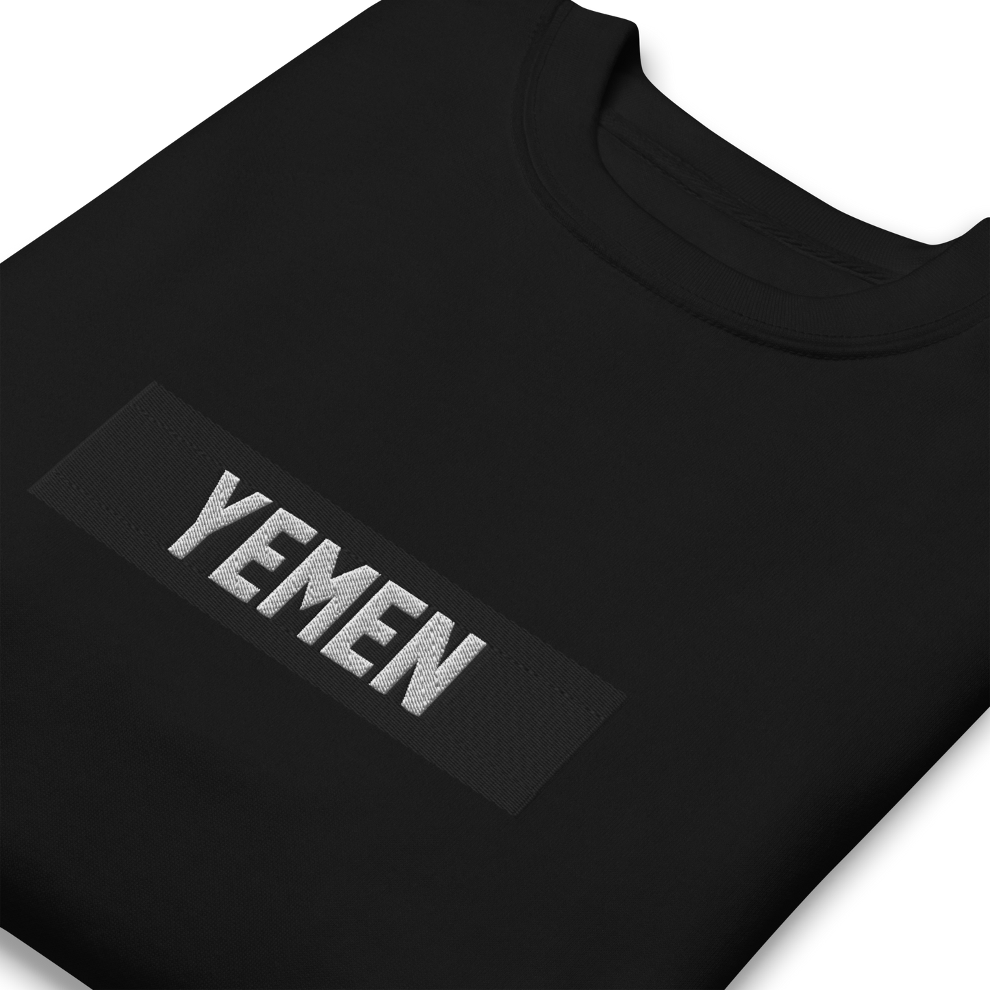 Yemen Box Embroidered Unisex Sweatshirt