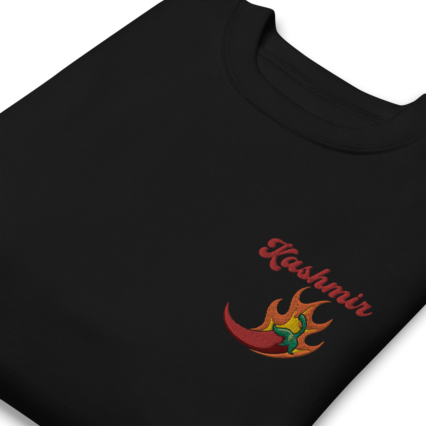 Kashmir Chilli Embroidered Unisex Sweatshirt