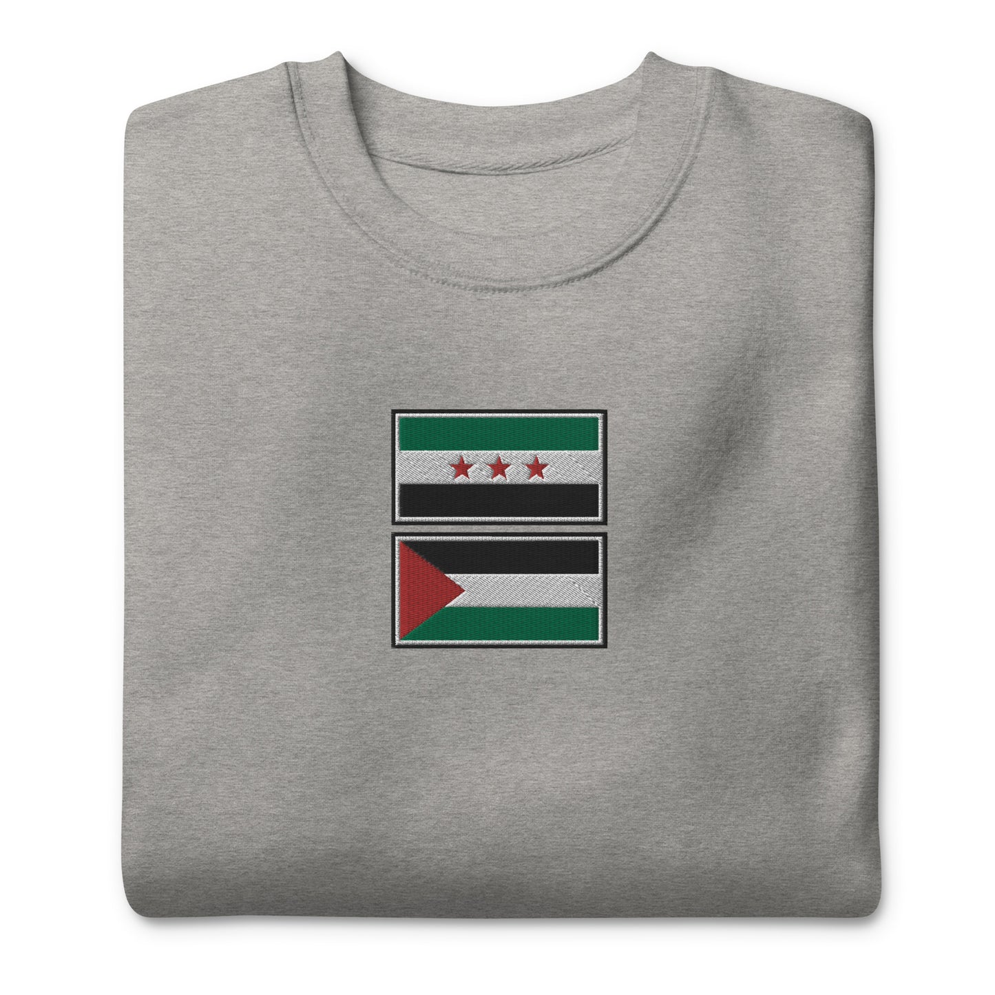 Syria x Palestine Embroidered Unisex Sweatshirt