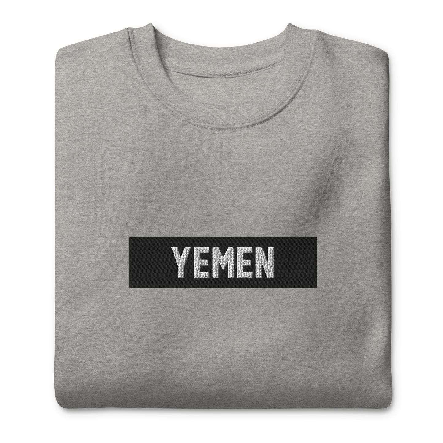 Yemen Box Embroidered Unisex Sweatshirt