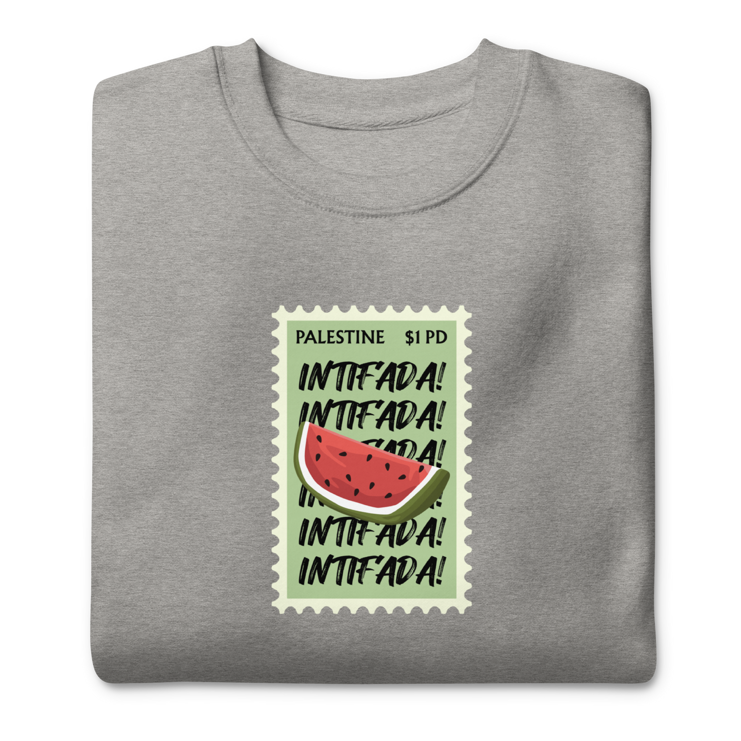 Palestine Stamp Unisex Sweatshirt