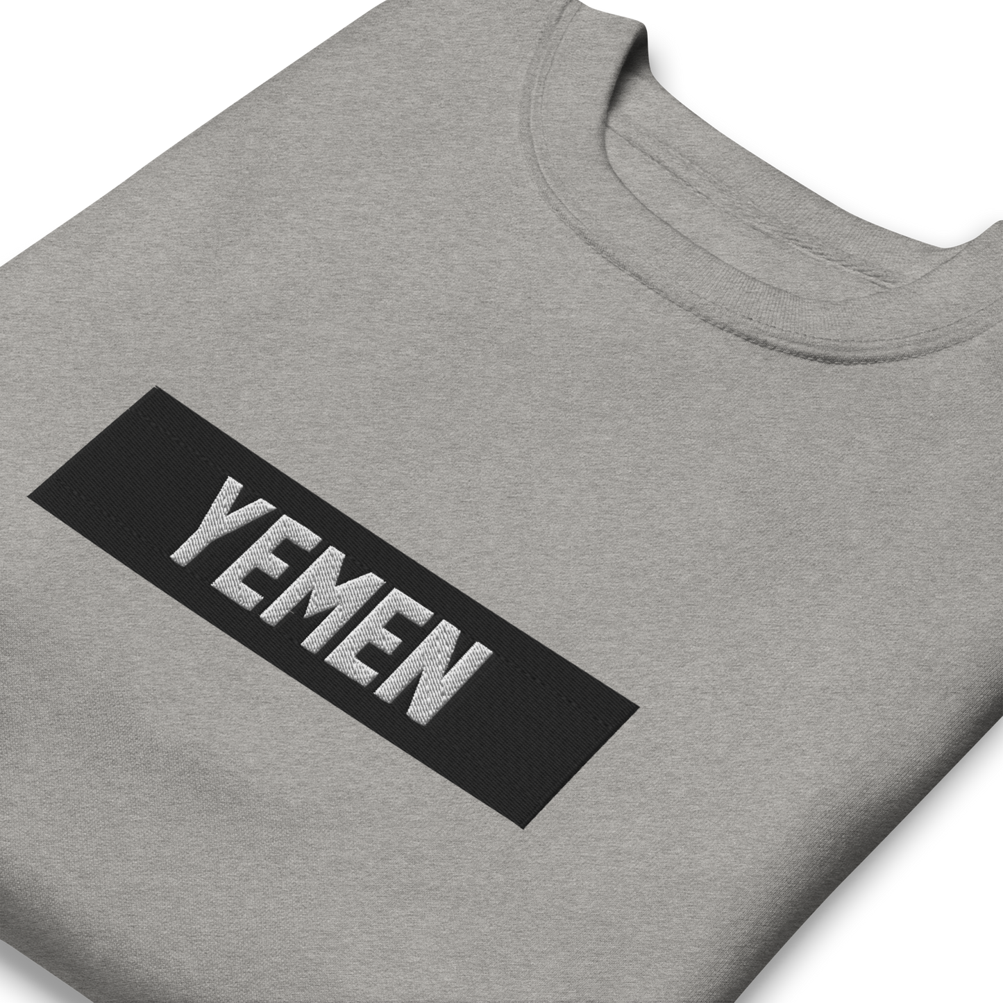 Yemen Box Embroidered Unisex Sweatshirt