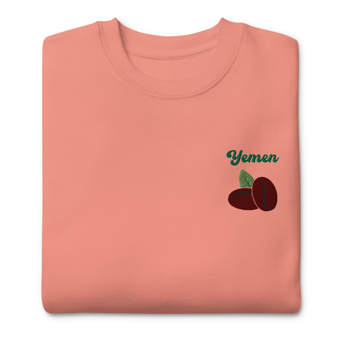 Yemen Coffee Embroidered Unisex Sweatshirt