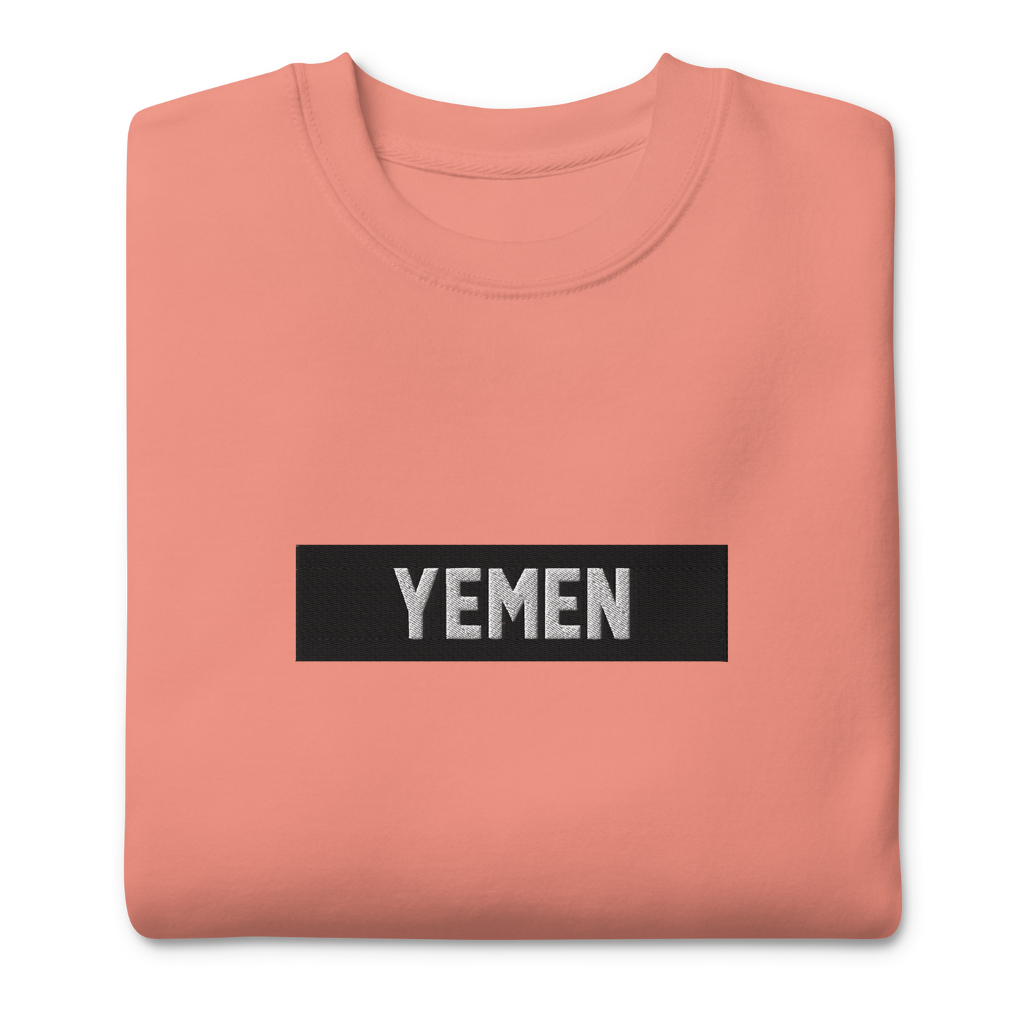 Yemen Box Embroidered Unisex Sweatshirt