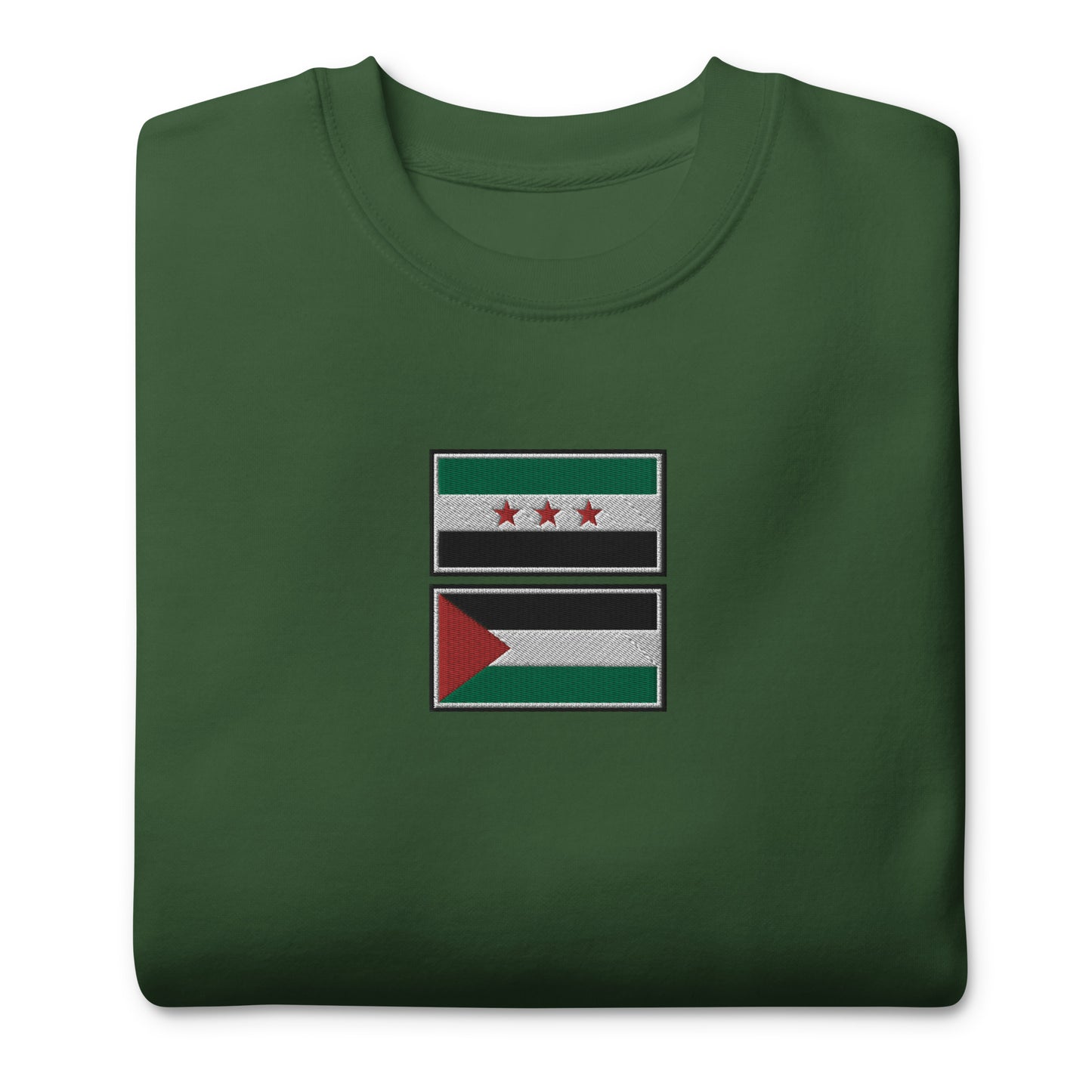 Syria x Palestine Embroidered Unisex Sweatshirt