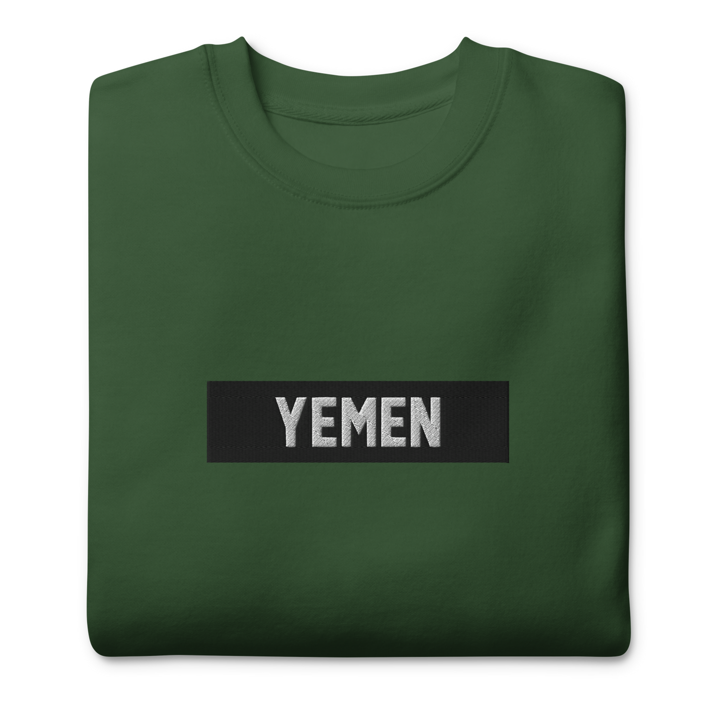 Yemen Box Embroidered Unisex Sweatshirt