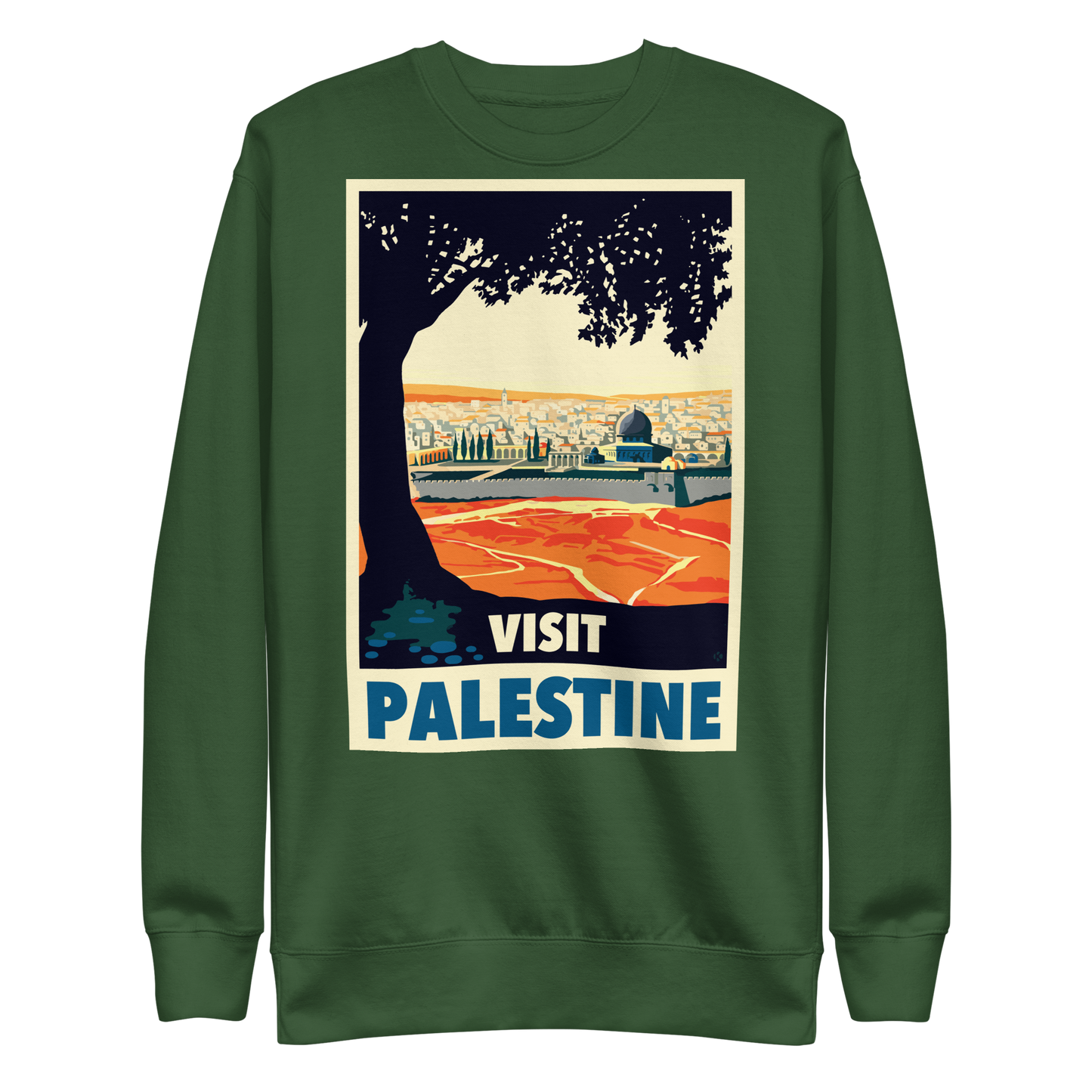 Visit Palestine Unisex Sweatshirt