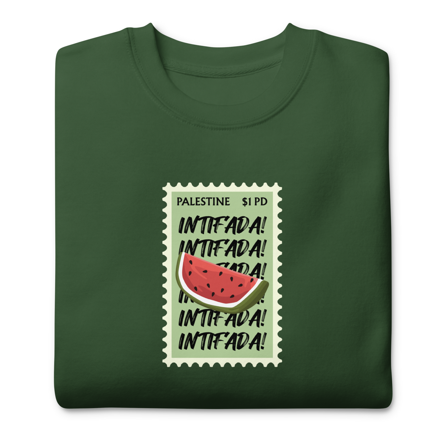 Palestine Stamp Unisex Sweatshirt