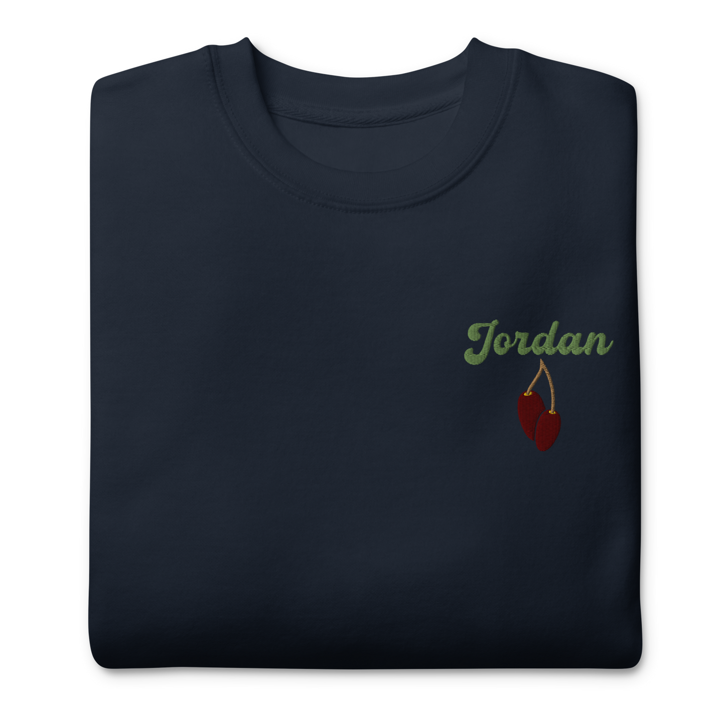 Jordan Dates Embroidered Unisex Sweatshirt