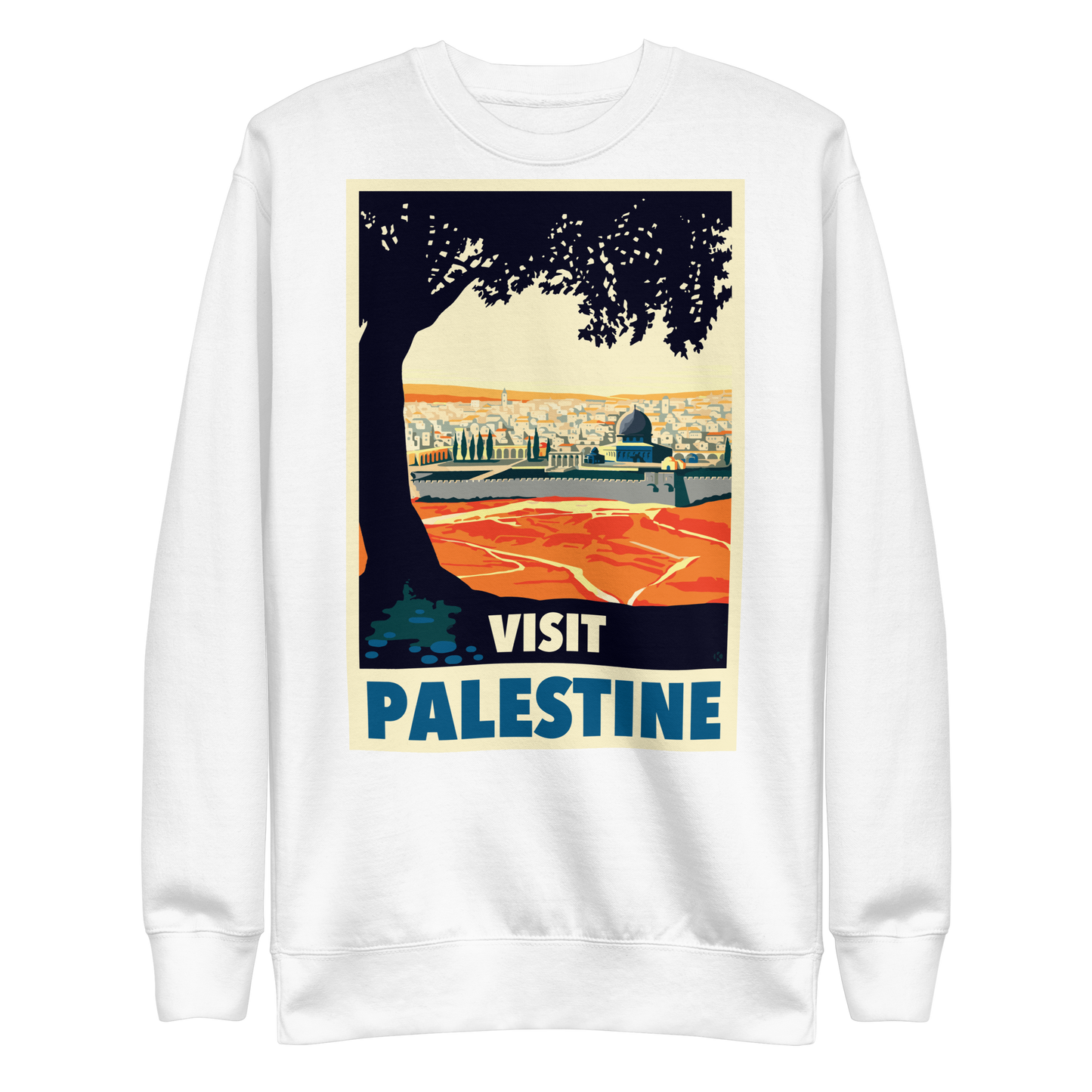 Visit Palestine Unisex Sweatshirt