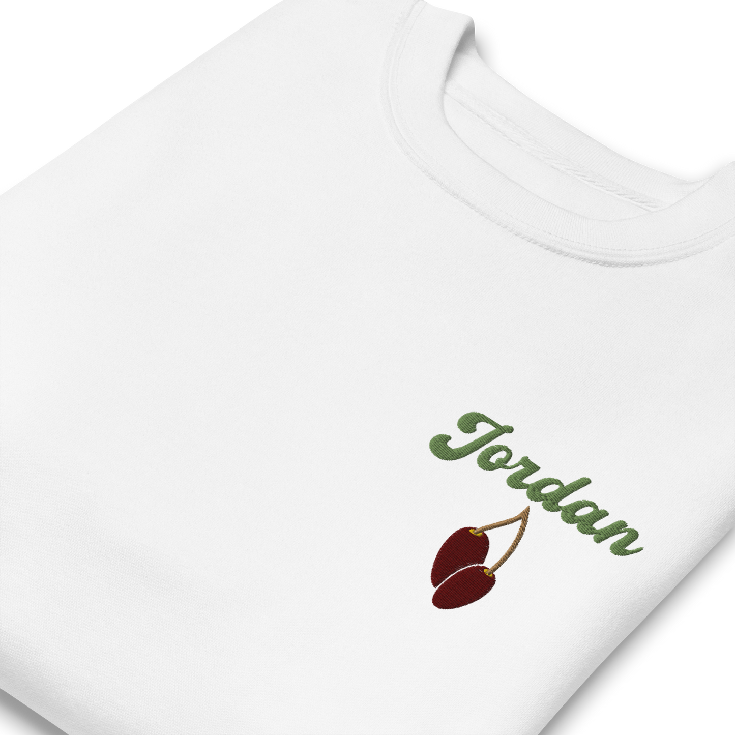 Jordan Dates Embroidered Unisex Sweatshirt